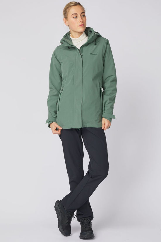 Ayacucho 3-In-1 Jas Adventure Jacket W Sage Leaf/Sage Leaf Melange