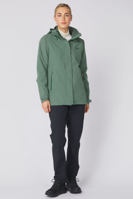 Ayacucho 3-In-1 Jas Adventure Jacket W Sage Leaf/Sage Leaf Melange