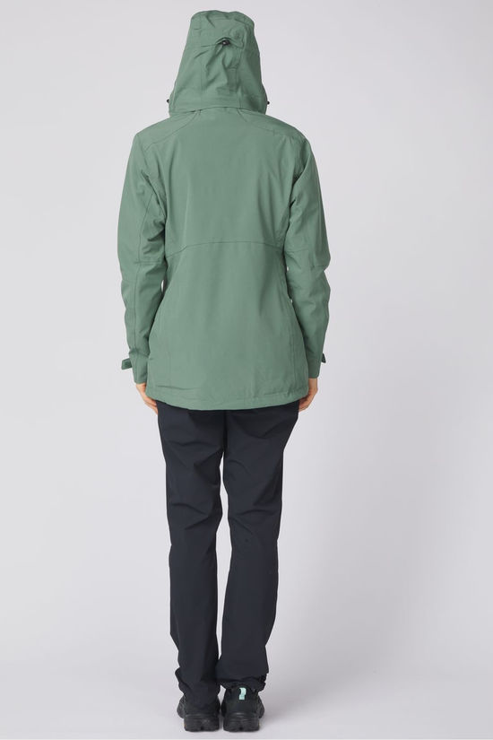 Ayacucho 3-In-1 Jas Adventure Jacket W Sage Leaf/Sage Leaf Melange