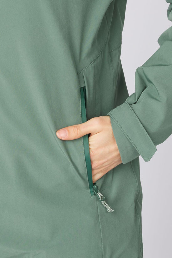 Ayacucho 3-In-1 Jas Adventure Jacket W Sage Leaf/Sage Leaf Melange