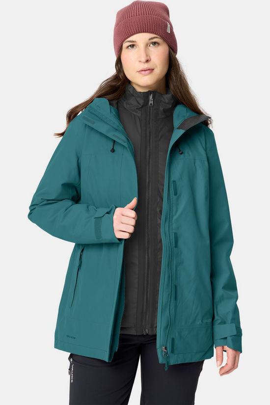 Vaude 3-In-1 Jas Neyland 3In1 Dark Fjord Green