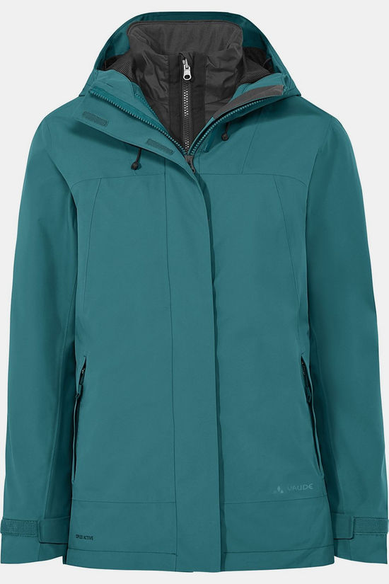 Vaude 3-In-1 Jas Neyland 3In1 Dark Fjord Green