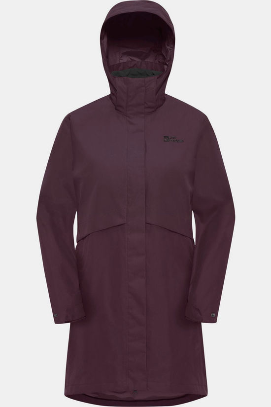Jack Wolfskin Veste 3 En 1 Baylight 3In1 Amaranth