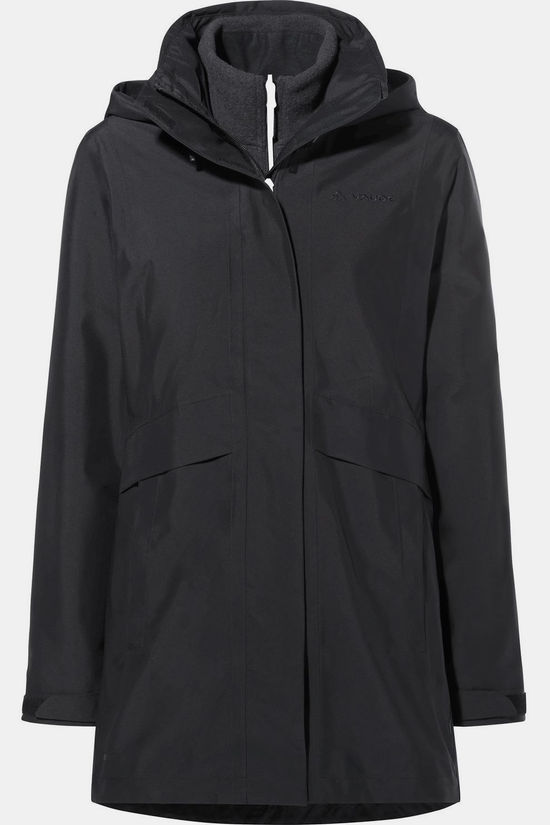 Vaude Veste 3 En 1 Women'S Idris 3In1 Parka Iv Black