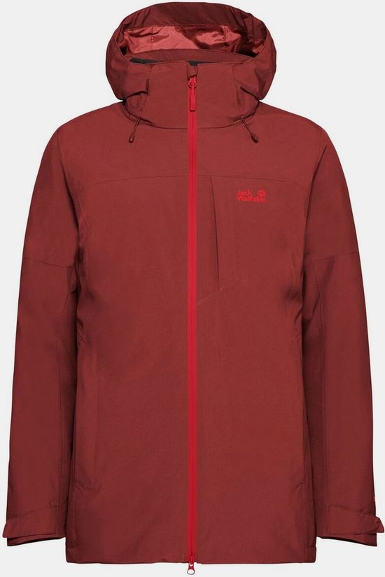 Jack Wolfskin Veste 3 En 1 Hunberg 2 3In1 Jkt W Merlot