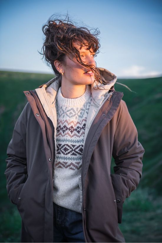 Ayacucho Veste 3 En 1 Willow 3 In 1 Parka W Chocolate Brown/Trenchcoat