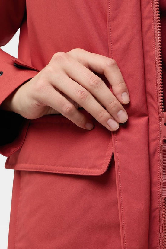 Jack Wolfskin Doudoune Wintertor Parka W mid red