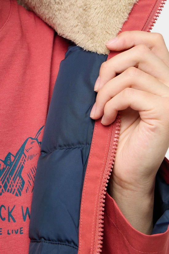 Jack Wolfskin Doudoune Wintertor Parka W mid red