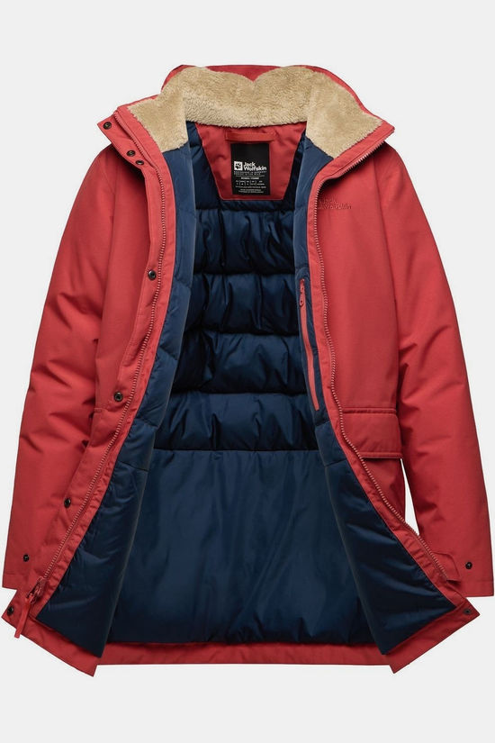 Jack Wolfskin Doudoune Wintertor Parka W mid red