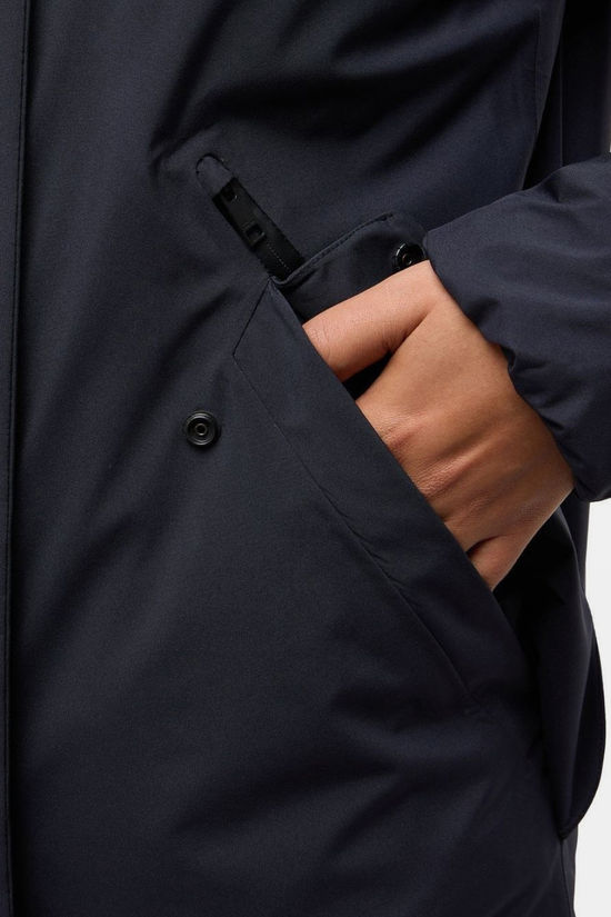 Jack Wolfskin Doudoune Brandenburger Coat W Navy Blue