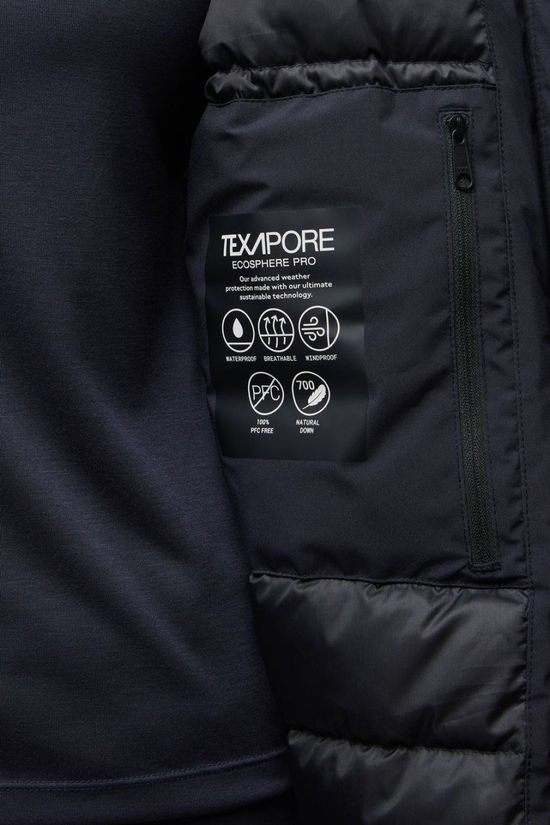 Jack Wolfskin Doudoune Brandenburger Coat W Navy Blue