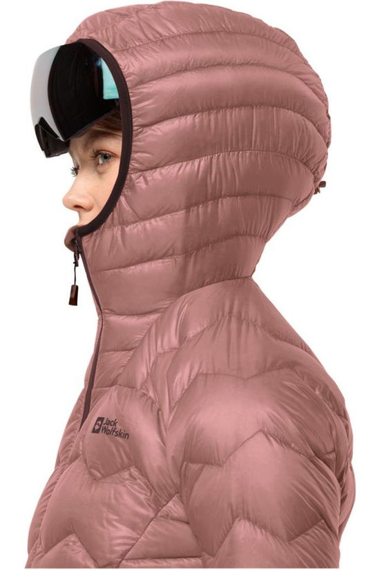 Jack Wolfskin Doudoune Alpspitze Down Hoodie W Blush Powder