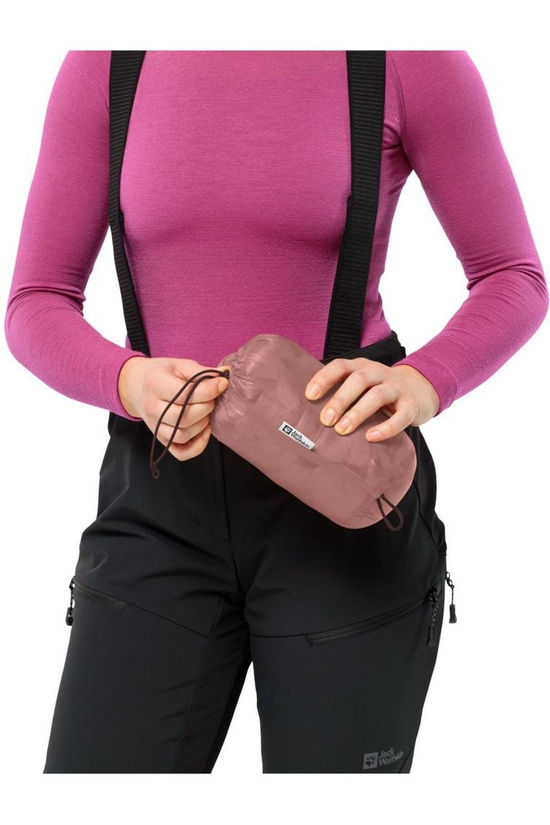 Jack Wolfskin Doudoune Alpspitze Down Hoodie W Blush Powder