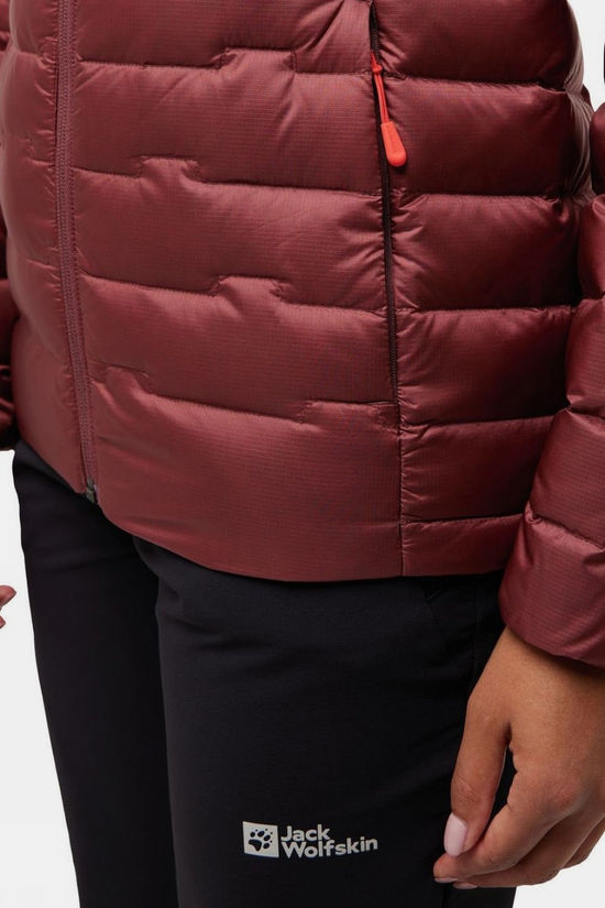 Jack Wolfskin Doudoune Passamani Down Hoody W Red Ochre