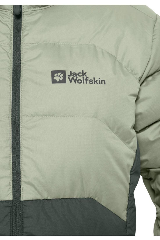 Jack Wolfskin Donsjas Ather Down Jkt W mid green/light green