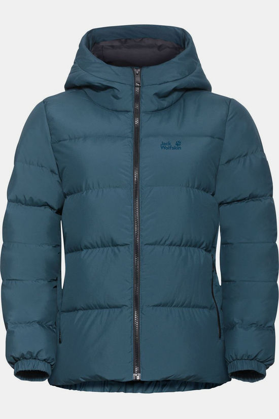 Jack Wolfskin Doudoune Frozen Palace Jkt W Rds Aluminium Blue
