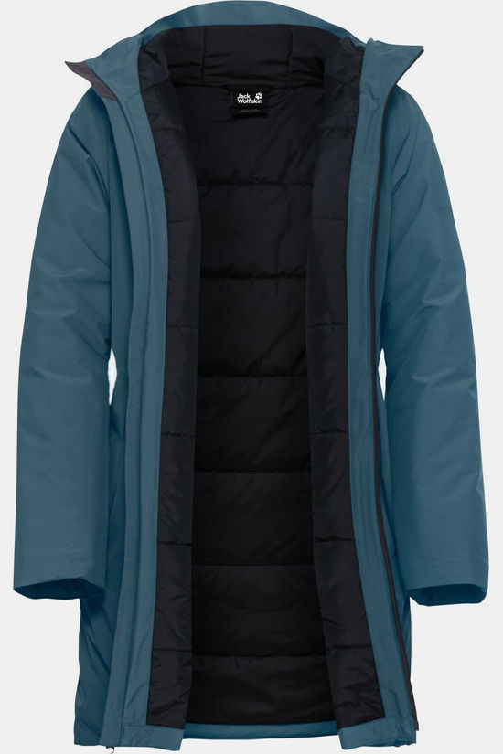 Jack Wolfskin Doudoune Frost Haven Jkt W Aluminium Blue