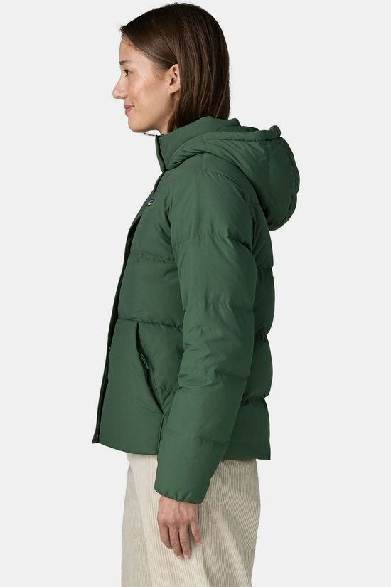 Patagonia Donsjas W'S Sisar Down Hoody Jkt Canopy Green