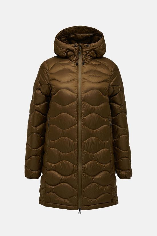 Peak Performance Donsjas W Helium Down Parka Meadow Moss