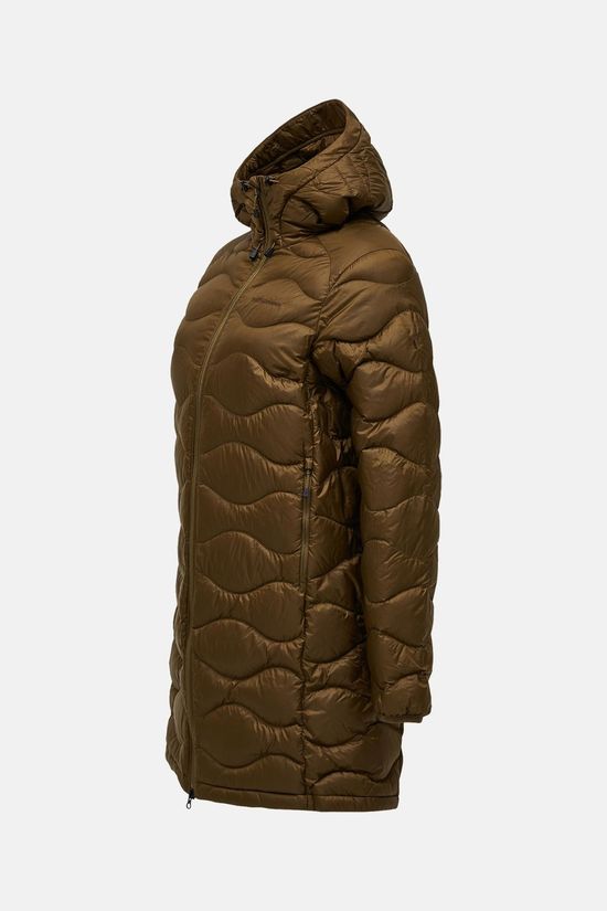 Peak Performance Donsjas W Helium Down Parka Meadow Moss