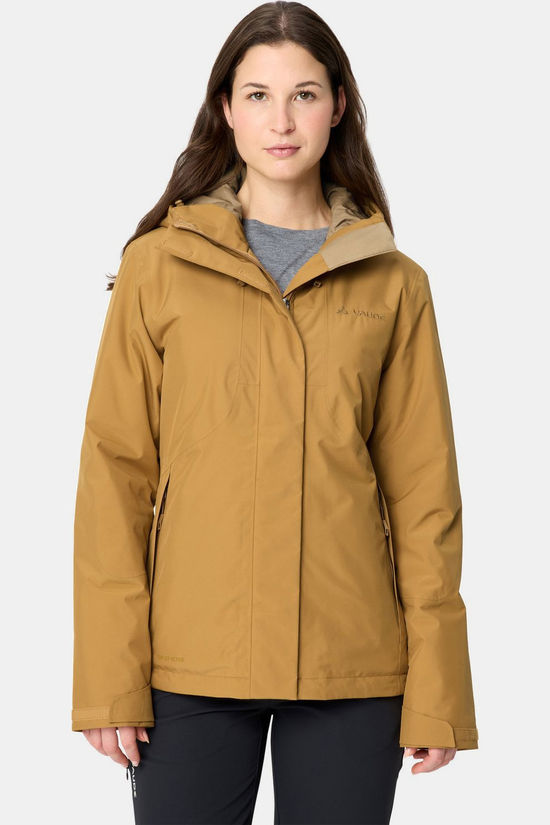 Vaude Regenjas Rosemoor Padded Peanut Butter