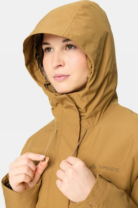 Vaude Regenjas Rosemoor Padded Peanut Butter