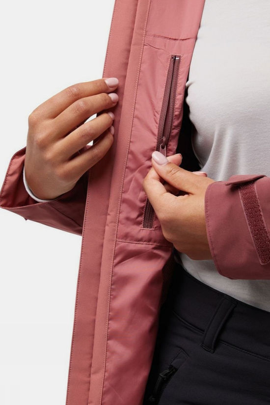 Jack Wolfskin Veste Imperméable Eagle Peak 2L Jkt W mid red/mid pink
