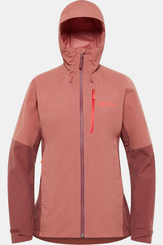 Jack Wolfskin Veste Imperméable Eagle Peak 2L Jkt W mid red/mid pink