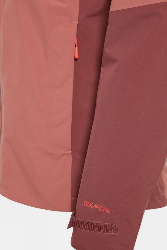 Jack Wolfskin Veste Imperméable Eagle Peak 2L Jkt W mid red/mid pink