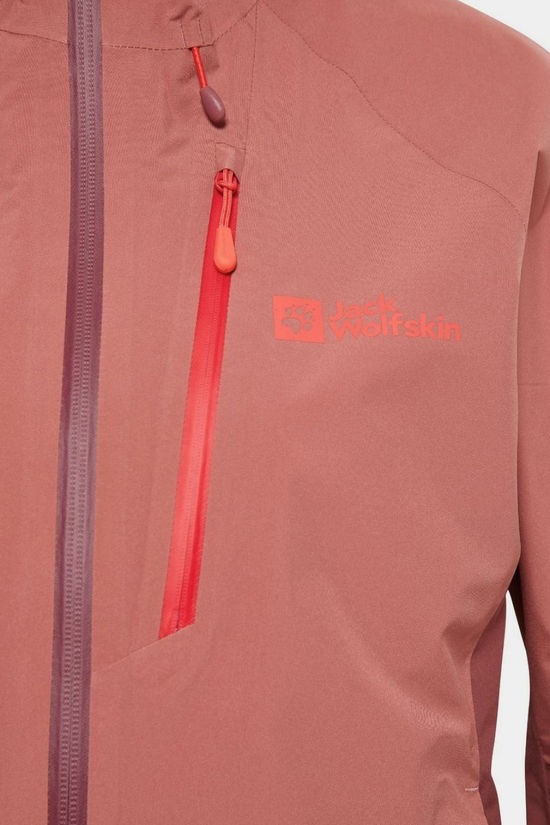 Jack Wolfskin Veste Imperméable Eagle Peak 2L Jkt W mid red/mid pink