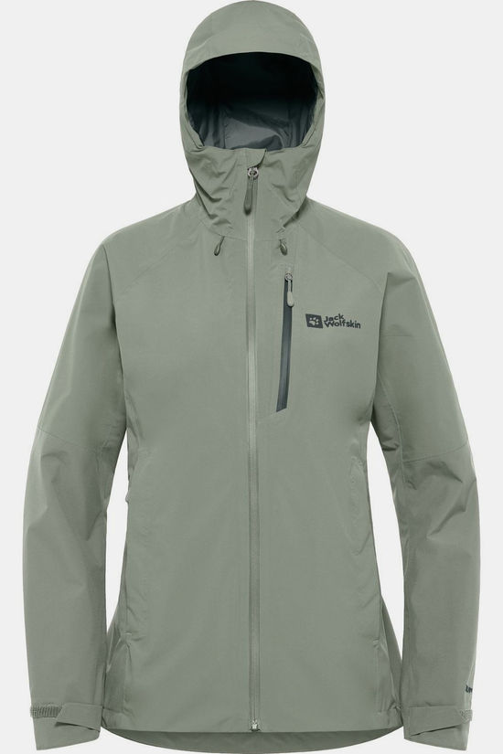 Jack Wolfskin Regenjas Eagle Peak 2L Jkt W Mint Leaf