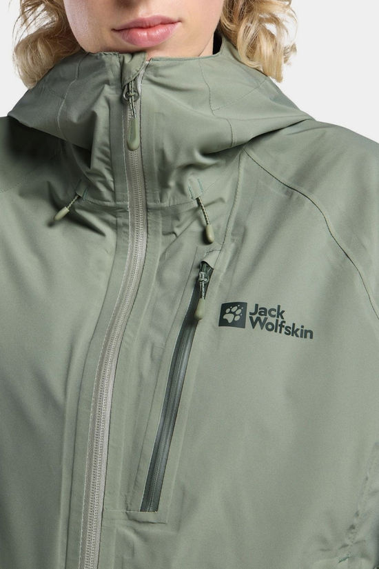 Jack Wolfskin Regenjas Eagle Peak 2L Jkt W Mint Leaf