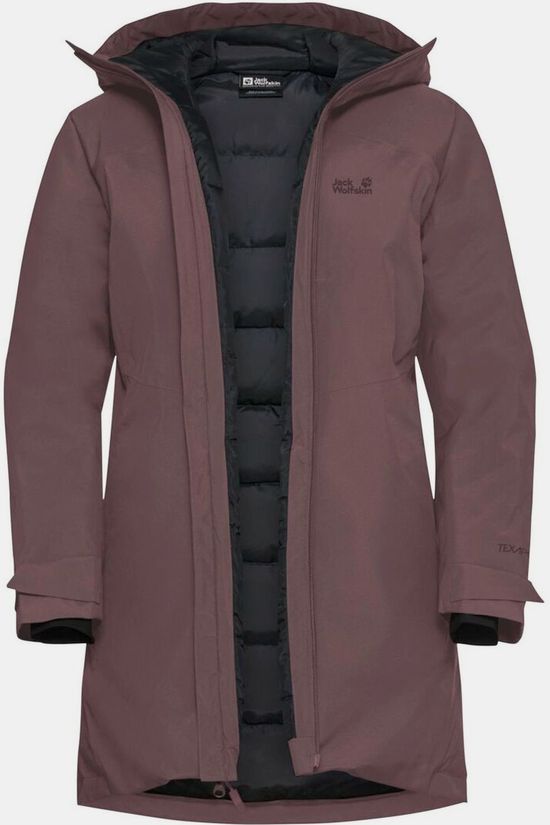 Jack Wolfskin Regenjas Icecape 2L Down Ins Jkt W Rds Sheer Plum