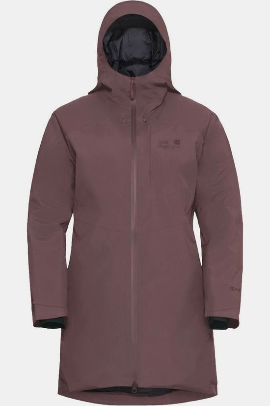 Jack Wolfskin Regenjas Icecape 2L Down Ins Jkt W Rds Sheer Plum
