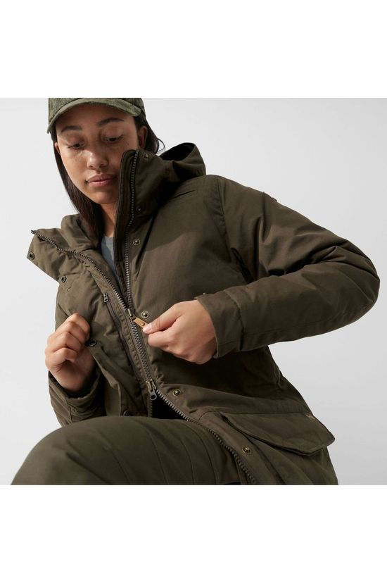 Fjällräven Manteau Högvilt W Dark Olive