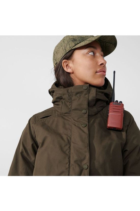Fjällräven Manteau Högvilt W Dark Olive
