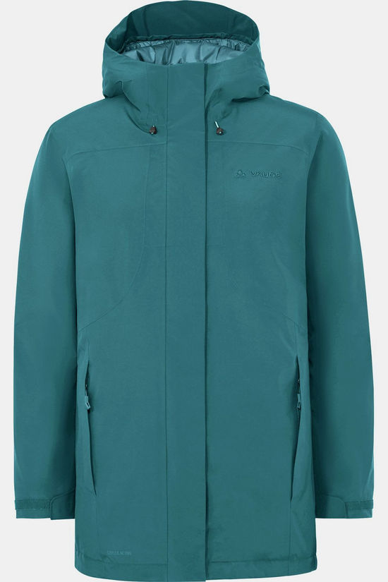 Vaude Jas Women'S Rosemoor Padded Parka Dark Fjord Green