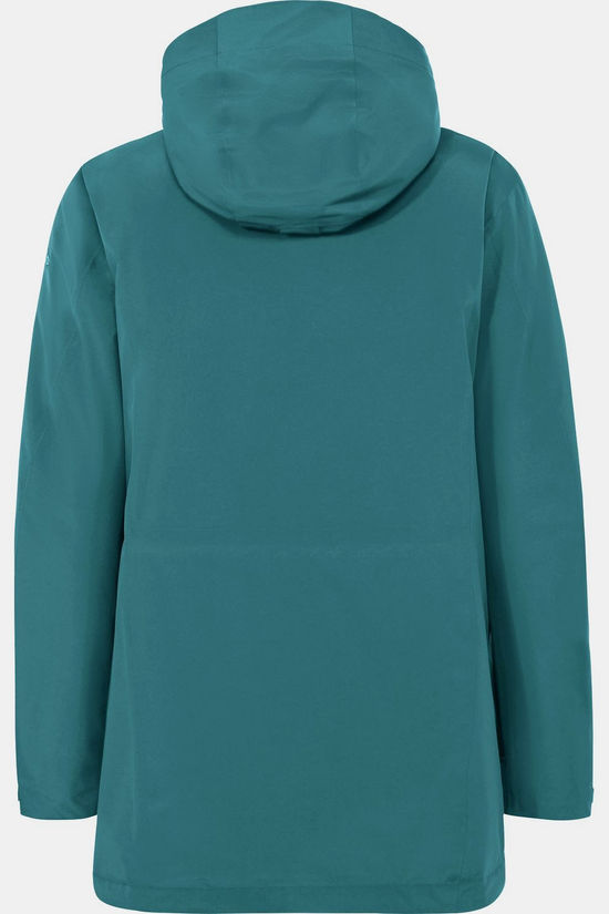 Vaude Jas Women'S Rosemoor Padded Parka Dark Fjord Green