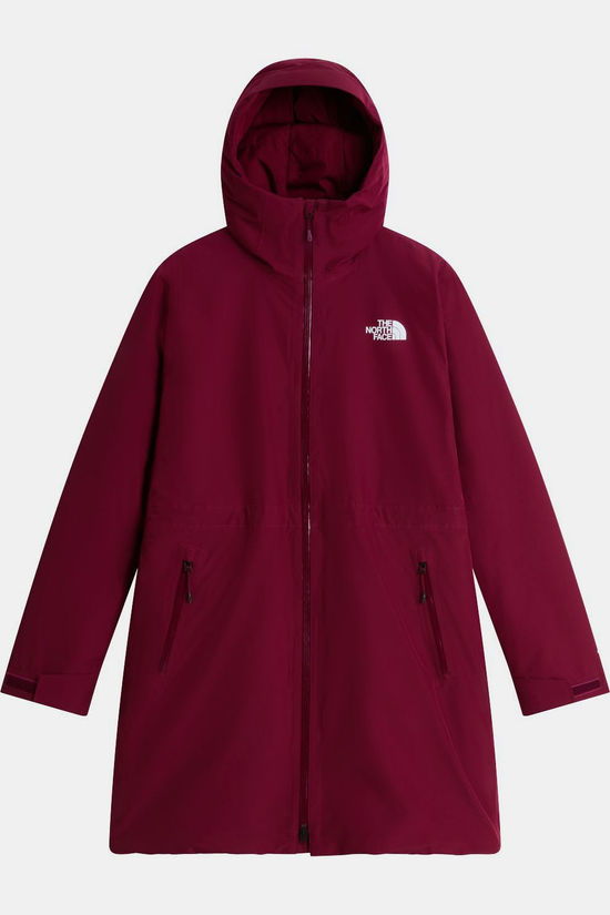 The North Face Veste W Hikesteller Insulated Parka Burgundy Crush