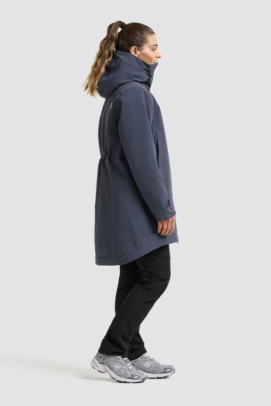 Didriksons 1913 Veste Eris Wns Parka Sleepy Blue
