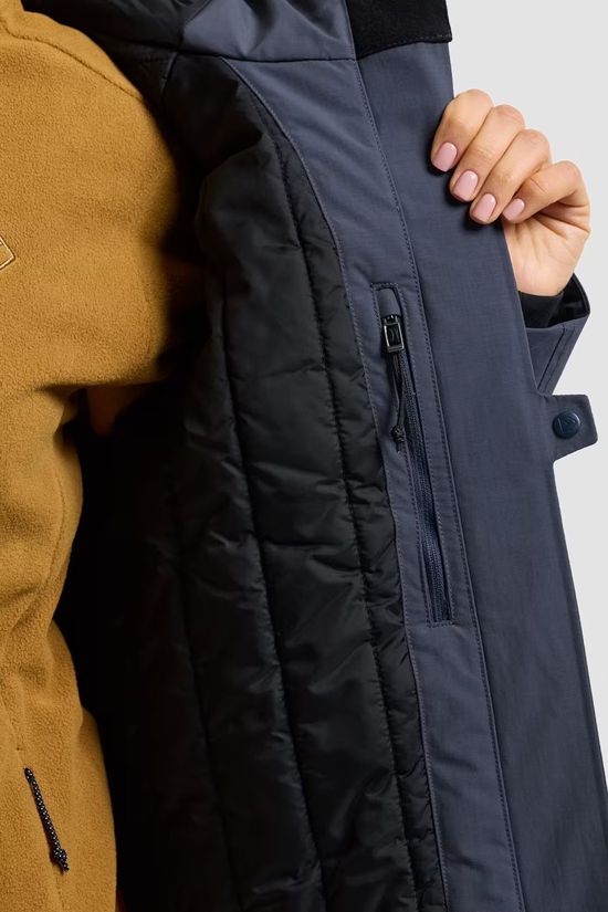 Didriksons 1913 Veste Eris Wns Parka Sleepy Blue