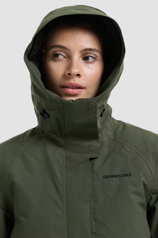 Didriksons 1913 Veste Essa Wns Jkt Deep Green