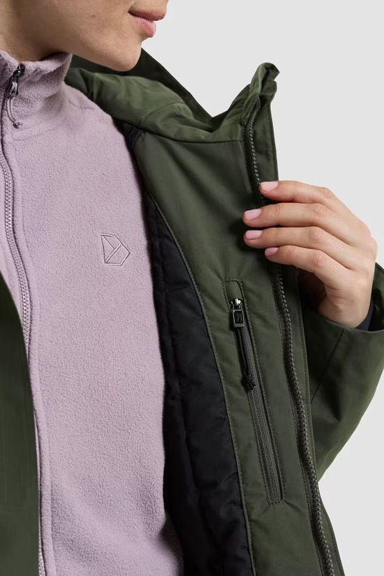 Didriksons 1913 Veste Essa Wns Jkt Deep Green