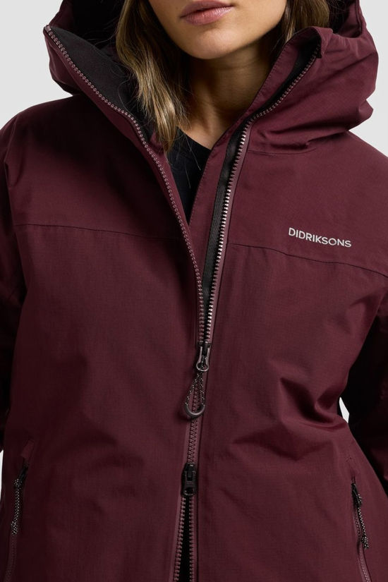 Didriksons Veste Marget Wns Parka 2 Old Rust