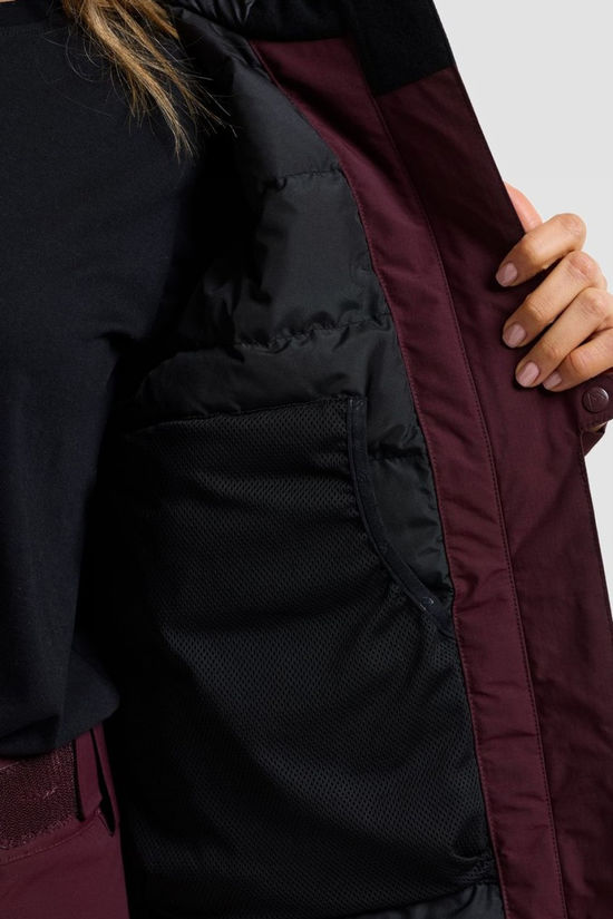 Didriksons Veste Marget Wns Parka 2 Old Rust