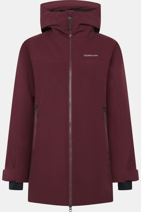 Didriksons Veste Marget Wns Parka 2 Old Rust