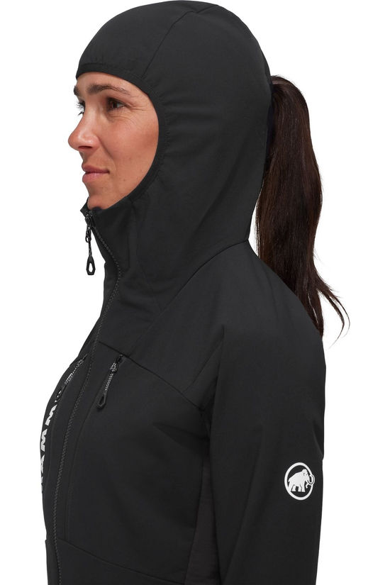 Mammut Softshell Aenergy So Hybrid Hooded Jacket Women Black