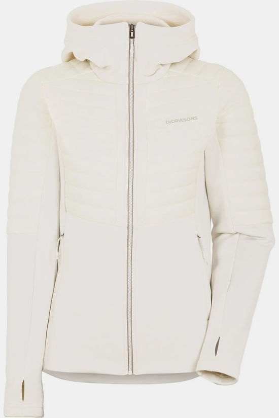 Didriksons 1913 Fleece Annema Fullzip 6 Shell White