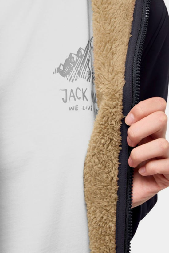 Jack Wolfskin Veste Softshell Windland Coat Dark Navy
