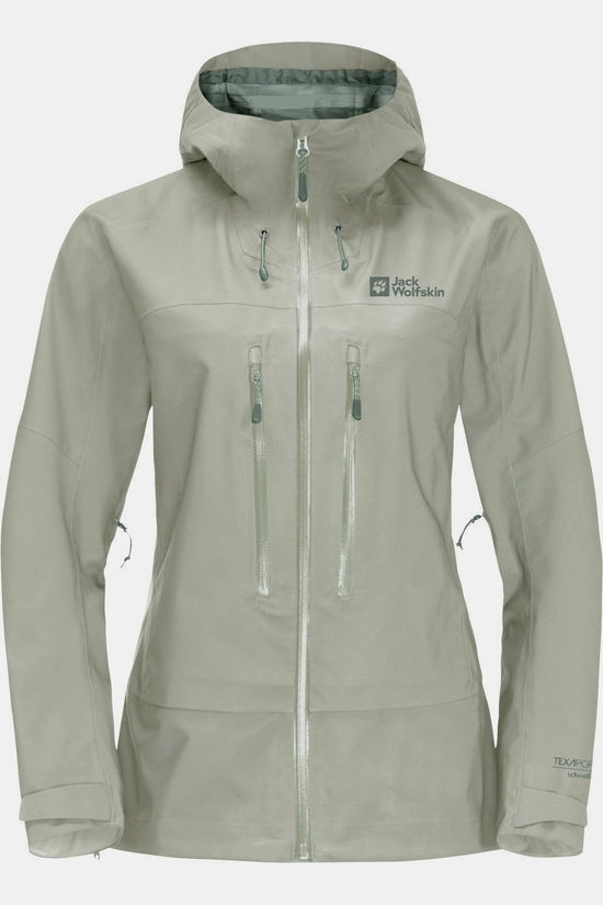 Jack Wolfskin Regenjas Kammweg 3L Mint Leaf